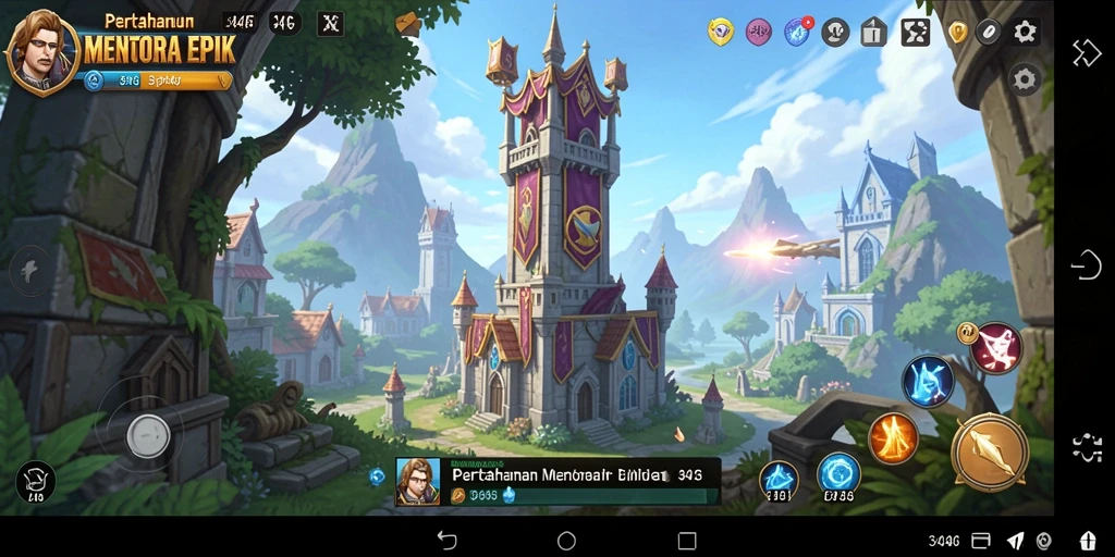 Gameplay intens dari Tower Defense yang menegangkan dan strategis.