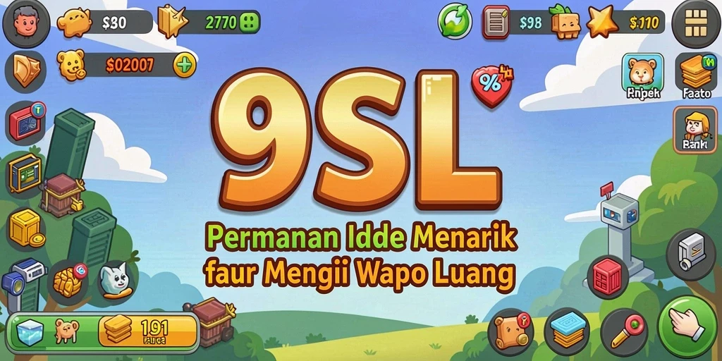 Tangkapan layar permainan 9SL menampilkan gameplay Idle yang menarik dan sederhana.