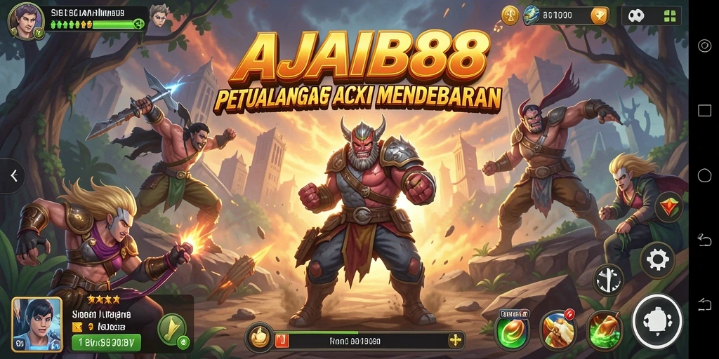 Tampilan gameplay AJAIB88 yang penuh aksi dan ketegangan.