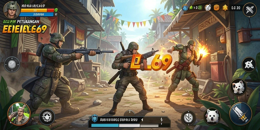 Screenshot gameplay BENGKEL69 menampilkan aksi seru dan grafis yang mengagumkan.