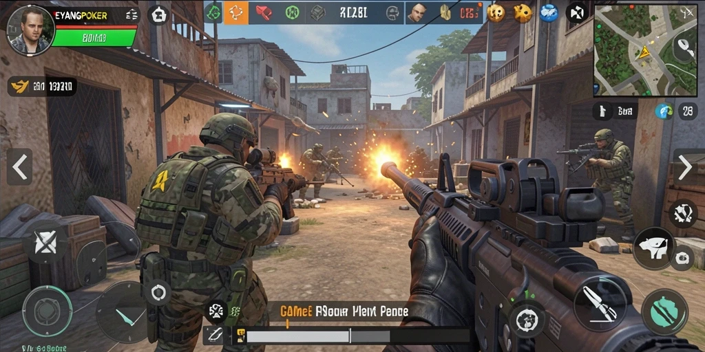 Tangkapan layar gameplay seru di EYANGPOKER dengan aksi yang mendebarkan.
