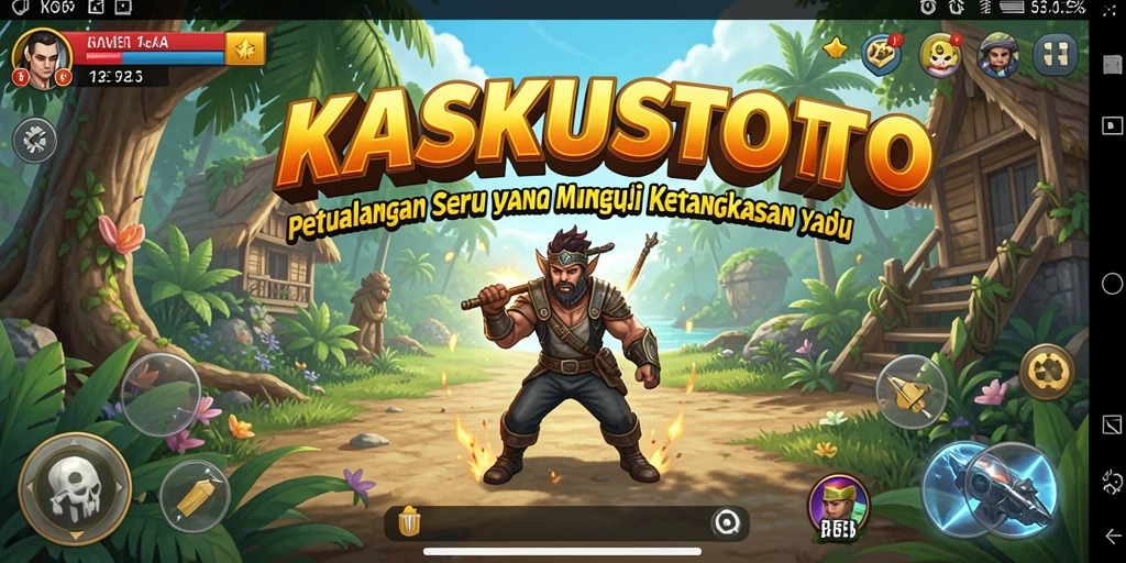 Tampilan gameplay seru dan menantang di KASKUSTOTO.