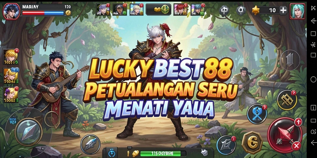 Tampilan gameplay mendebarkan dari LUCKYBEST88 di petualangan luar biasa.