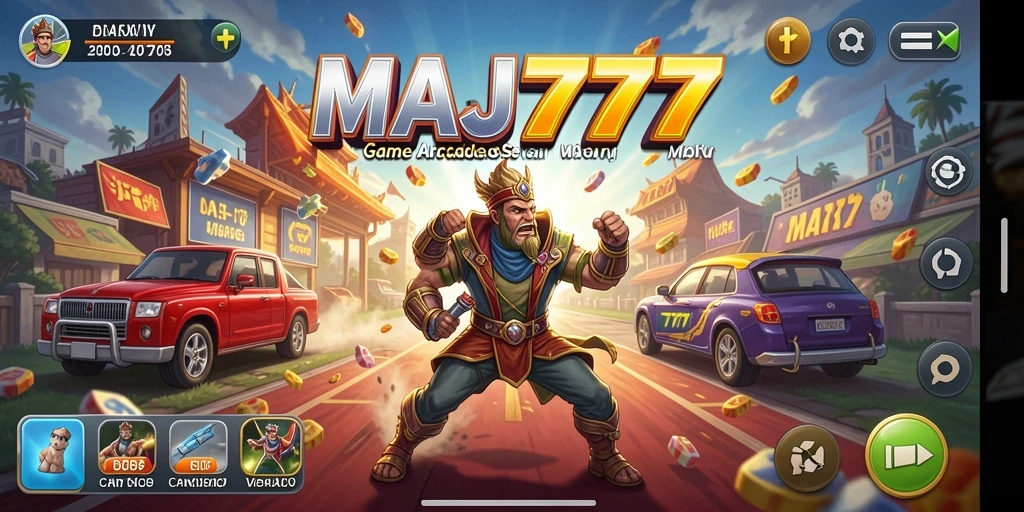 Gameplay seru dan menantang dari MAJ777.