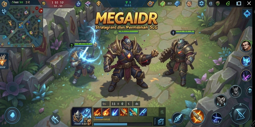 Gameplay MEGAIDR yang menegangkan dan penuh strategi.