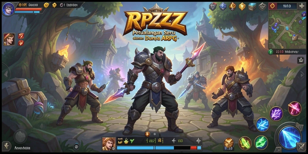 Gameplay seru dan grafis memukau di RPZZZ.