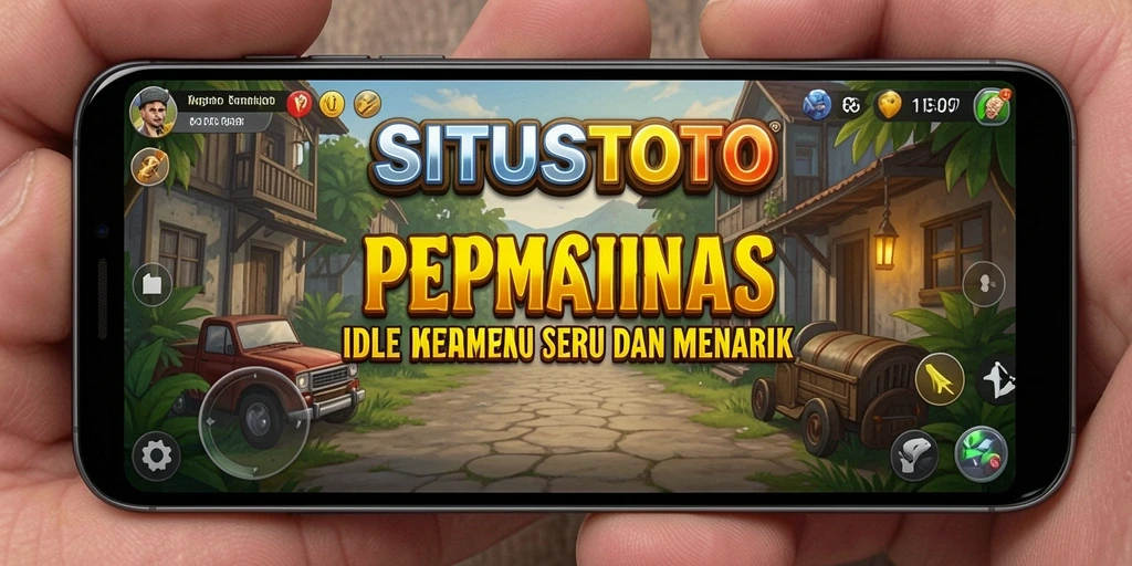 Screenshot utama SITUSTOTO menampilkan gameplay Idle yang seru.