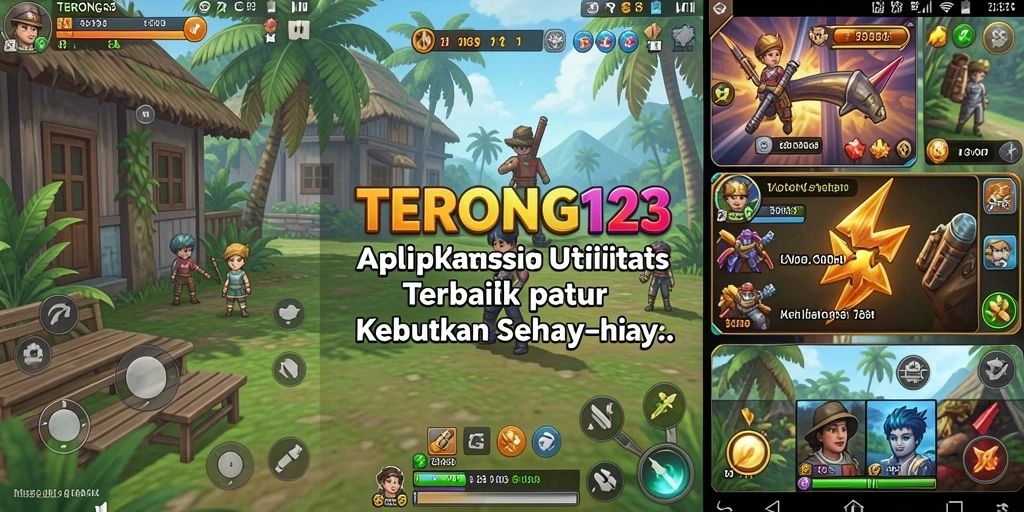 Tangkapan layar visualisasi antarmuka aplikasi Utility.
