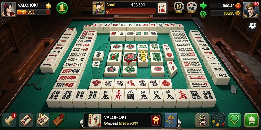 Tampilan gameplay VALOHOKI yang penuh warna dan menarik.
